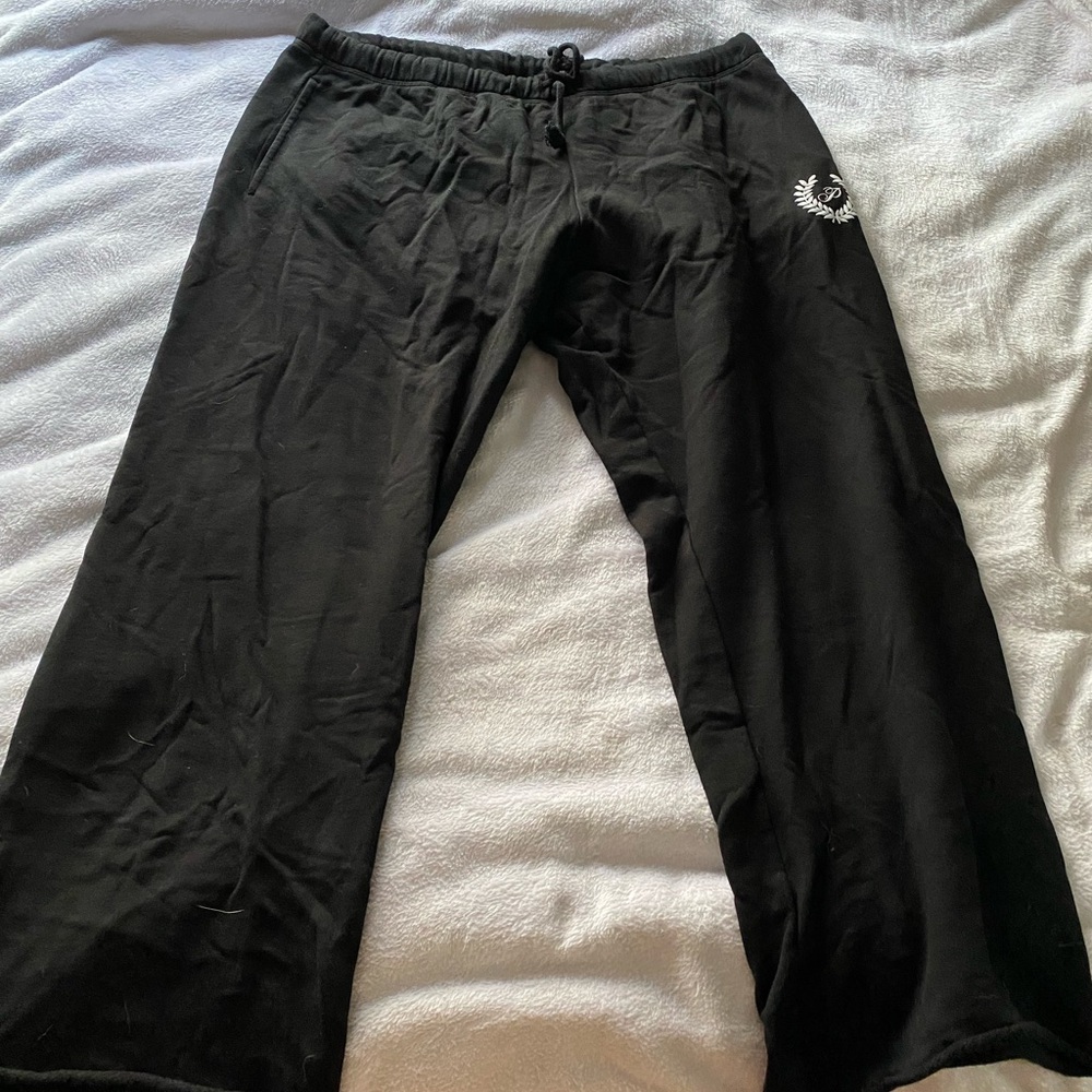Black Sweatpants with Logo